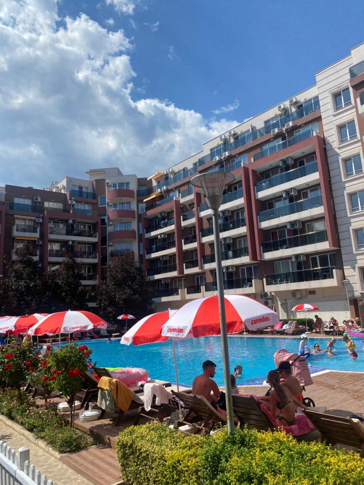 Private Cozy Studio Admiral Plaza C53 Sunny Beach Exterior foto