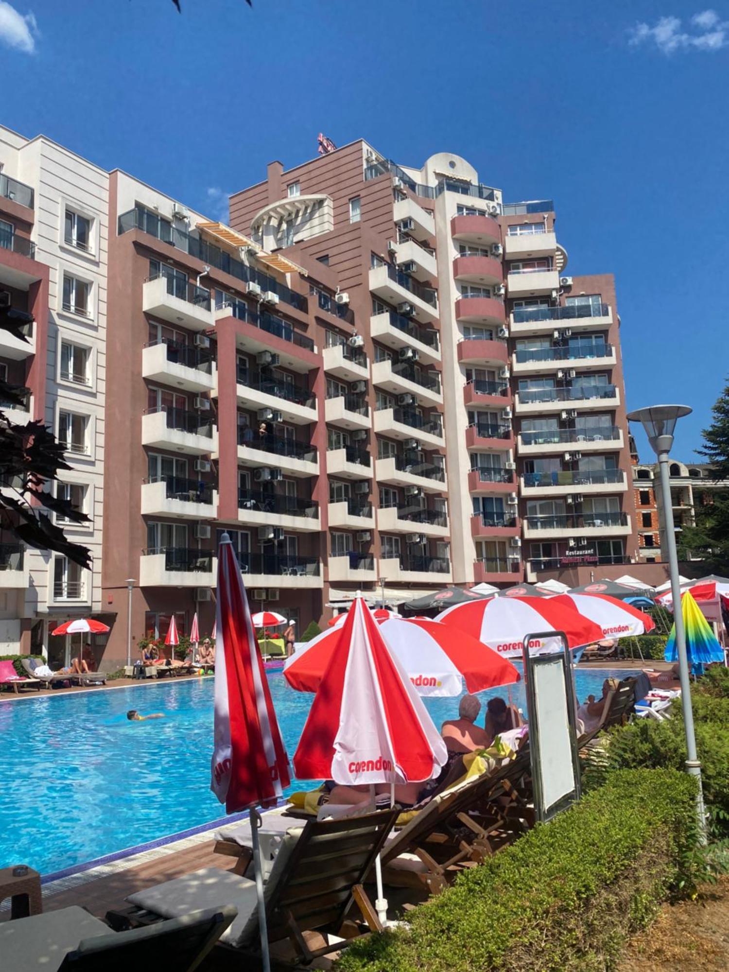 Private Cozy Studio Admiral Plaza C53 Sunny Beach Exterior foto